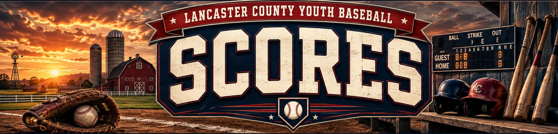 Scores, Lancaster County Youth Baseball League